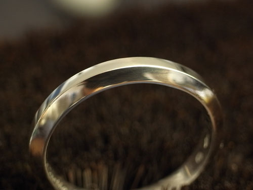 カルティエの結婚指輪のサイズ直し　09