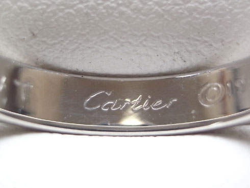 カルティエの結婚指輪のサイズ直し 02
