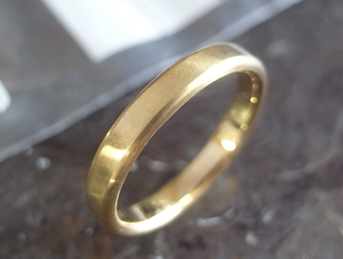 シンプルな結婚指輪のサイズ直し08