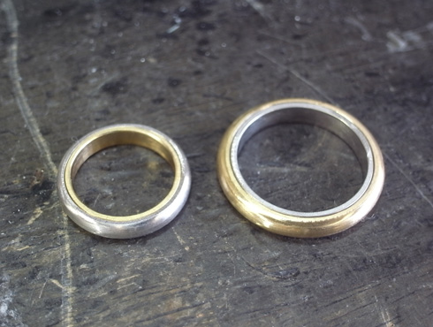 シンプルだけど、こだわりのある結婚指輪　製作過程　02