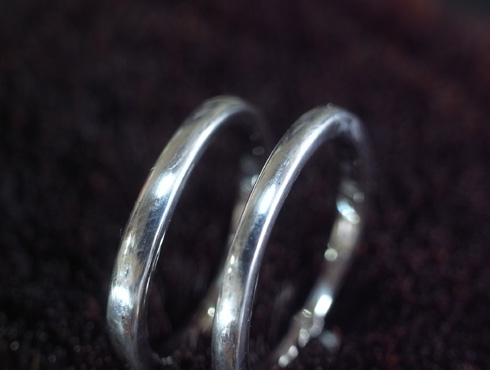 俄の結婚指輪、婚約指輪のサイズ直し 08