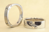 NO.236 時計バンド風の結婚指輪