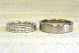 ハーフエタニティの結婚指輪