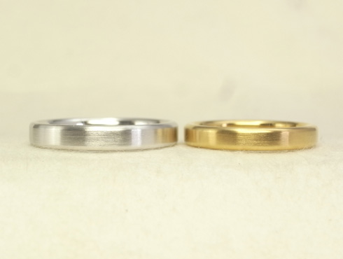 シンプルだけど、こだわりのある結婚指輪（オリジナル）