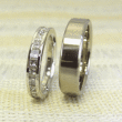 ハーフエタニティ　結婚指輪