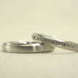 シンプルな結婚指輪(プラチナ）