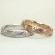 桜の結婚指輪　セミオーダー