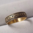 オリジナルの結婚指輪（唐草柄）