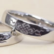 吉祥文様の結婚指輪　セミオーダー