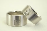 NO.117 イニシャルを彫刻した結婚指輪