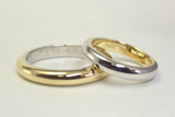 NO.180 コンビで製作した こだわりのある結婚指輪