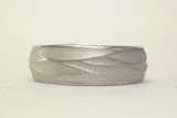 NO.181 手作り風の結婚指輪（プラチナ）