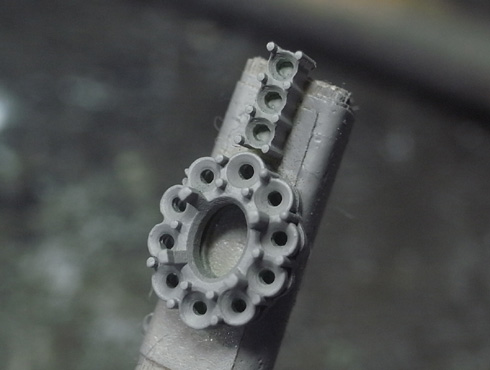 取り巻きダイヤペンダントの製作過程　確認用のペンダントのワックス